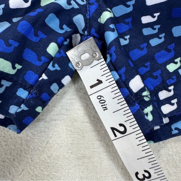 Vineyard Vines Boys Whale Pattern Kids Swim Trunks - Blue Sz 2T - Picture 3 of 6